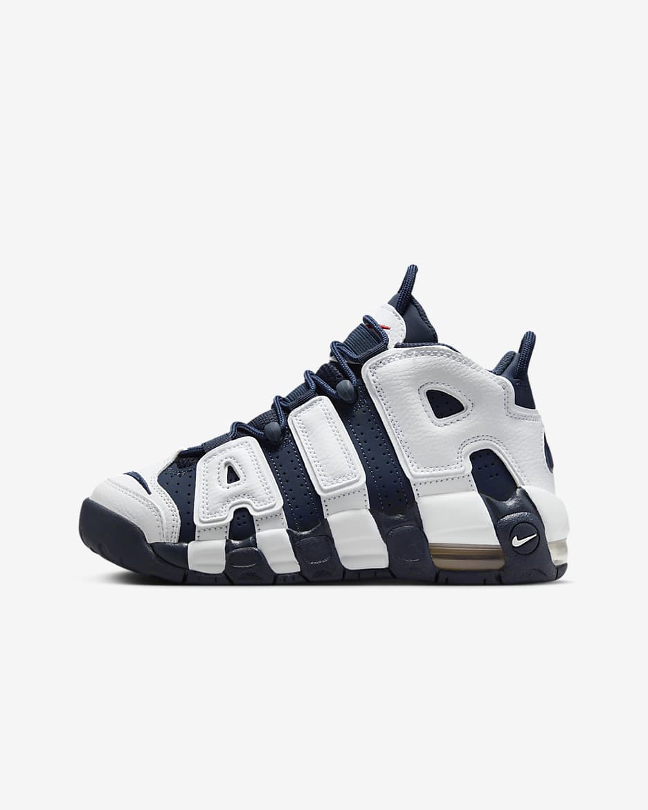 Nike Air More Uptempo Big Kids Shoes. Nike